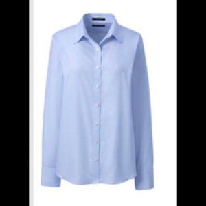 Land's End_Blue Button down- Plus size 22W